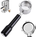 51mm Bottomless Portafilter Compatible for CASABREWS Espresso Machine CM5418, 3700 Series, Mr. Coffee Espresso and Cappuccino Machine, with Stainless Steel Double Shot Capacity Cup Filter Basket