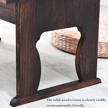 Japanese Style Foldable Wooden Low Table - Image 6