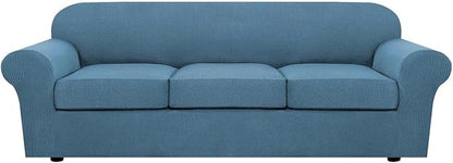 H.VERSAILTEX 4 Piece Stretch Sofa Covers by HVERSAILTEX
