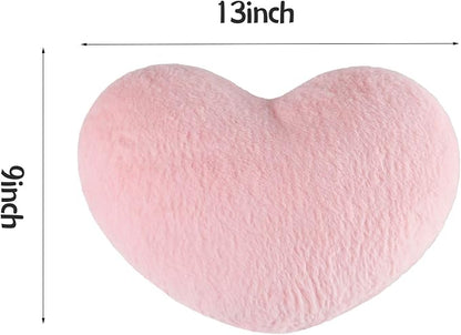 2PCS Throw Pillows Cute Room Decor Heart Pillow Home Decor Decorative Couch - Image 6