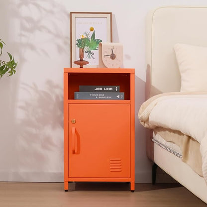 ALBAD Compact Metal Nightstand - Image 3