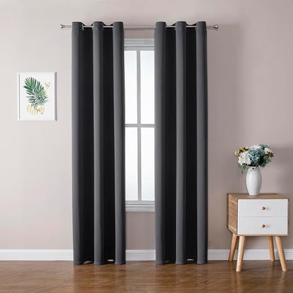 ChrisDowa Blackout Curtains for Bedroom and Living Room 78 Inches Long | 2 by ChrisDowa