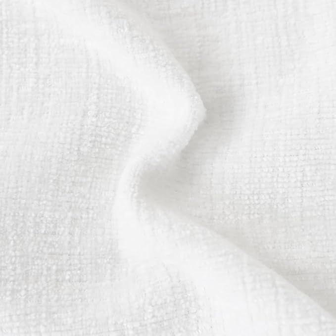 CaliTime Decorative Couch Throw Pillow Covers 20 X 20 Inches True White | Pack - Image 2