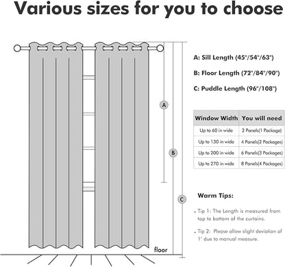 MIULEE 100% Blackout Linen Curtains - Image 8