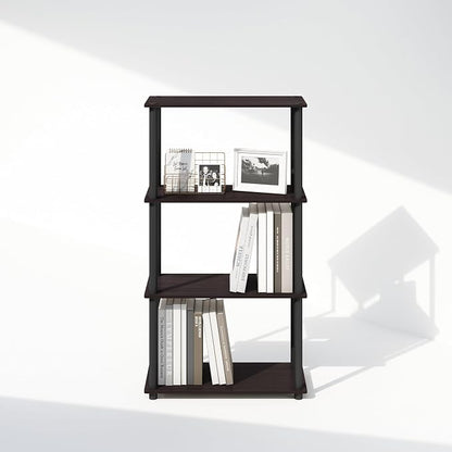 Furinno Turn-N-Tube Book Shelf, 4-Tier Bookshelf, Bookcase - Image 8