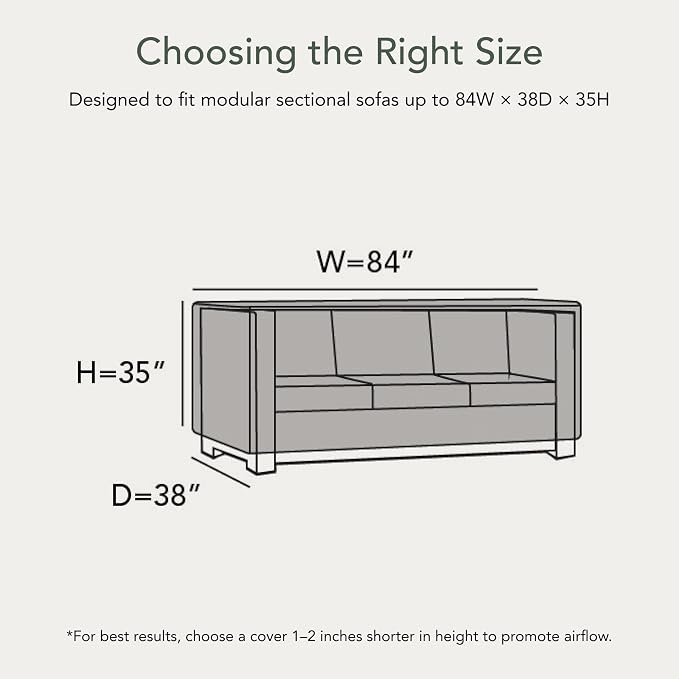 Covermates Modular Sectional Sofa Cover - Image 2