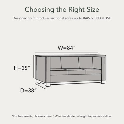 Covermates Modular Sectional Sofa Cover - Image 2