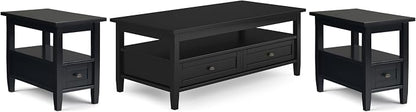SIMPLIHOME Warm Shaker Solid Wood Transitional-Style 48-inch Wide Coffee Table by SimpliHome