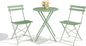 3-Piece Folding Bistro Set, Outdoor Patio Furniture Set by GarveeTech