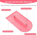 2 PCS Fondant Smoothing Tool, Cake Decoration Icing Smoother, Plastic Fondant Icing Smoother Polisher, Icings Scraper Paddle Tool for Cake Decoration Tools (Pink, Green)
