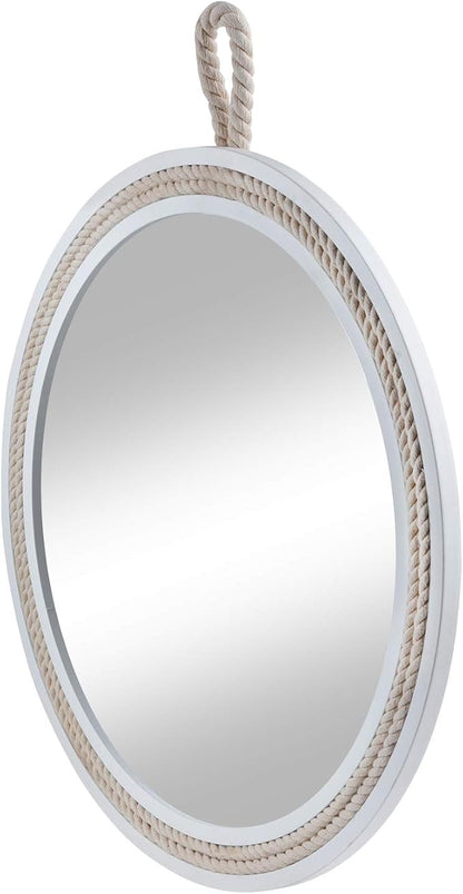 Small Decorative Mirror 11.4'' Round Hanging Mirror - Image 8