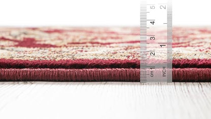 Rugs.com Aditi Collection Rug – 10x13 Red Medium-Pile Rug Perfect - Image 4