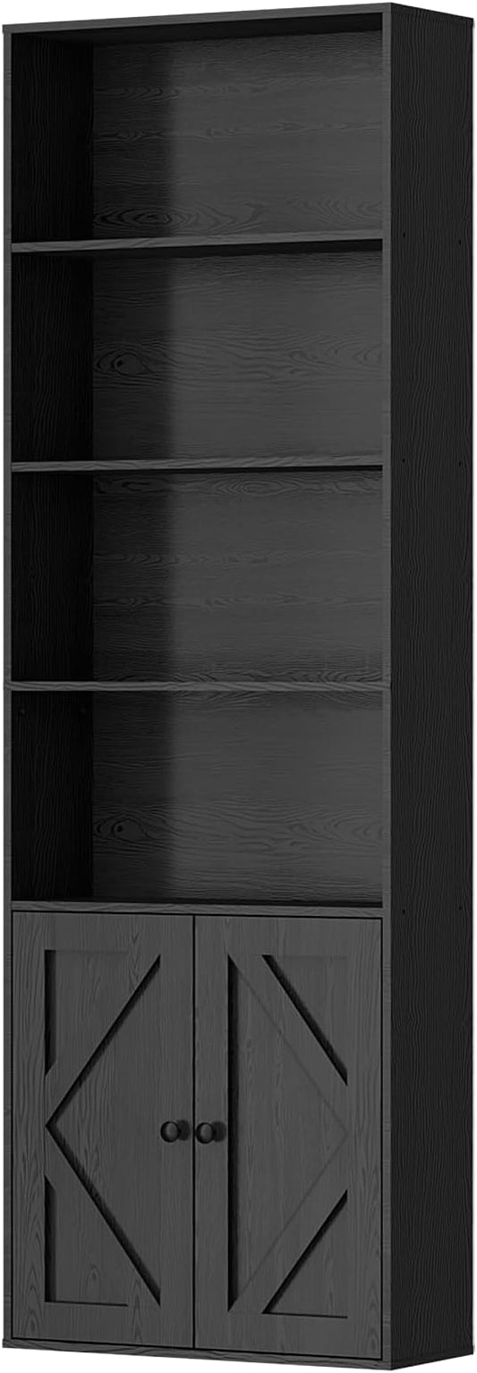 Bookshelf, 6-Tier Floor Bookcase by Unknown