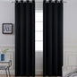 Yakamok Room Darkening Curtains 52x84 inch Length Black-Living Room | 2 panels by Yakamok