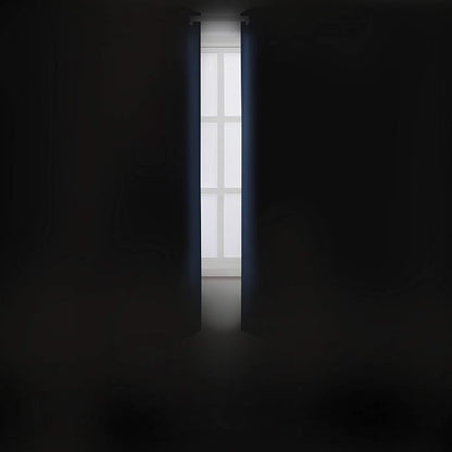 Navy Blue Blackout Curtains 34 x 54 Inch Length/Set of 2 Curtain Panels/Thermal - Image 3