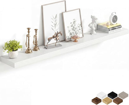 Fun Memories 55Inch Long Floating Shelves, 8 Inch Deep Shelves by FunMemories