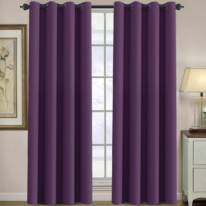 H.VERSAILTEX Thermal Insulated Blackout Window Curtains by HVERSAILTEX