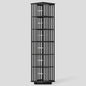 YOWOS Rotating Bookshelf Tower, 360° Display Spinning Bookcase, Bamboo by YOWOS