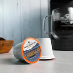 Fresh Roasted Coffee, Correggio Italian Craft Artisan Blend, Dark Roast, Kosher, 24 Pods for K cup Brewers