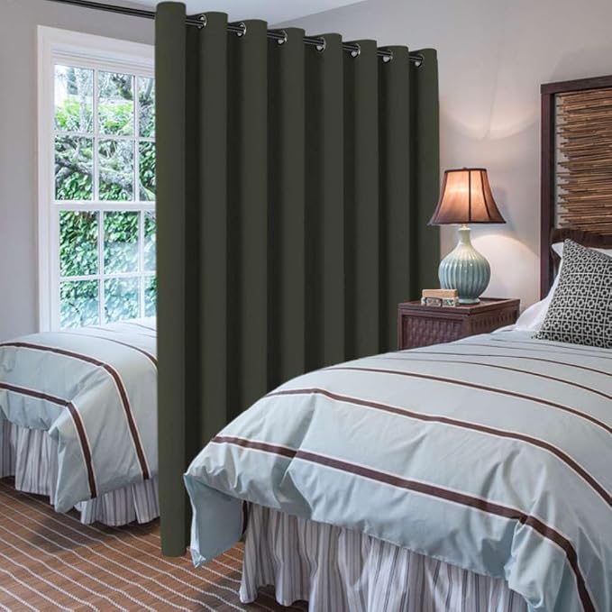 H.VERSAILTEX Blackout Patio Curtains 100 x 108 Inches - Image 2