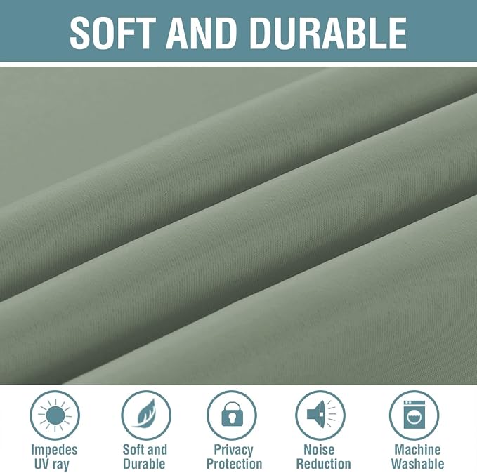 H.VERSAILTEX Blackout Curtain for Living Room Thermal Insulated Window - Image 4