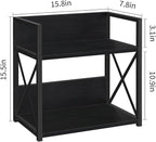 YINMIT Countertop Shelf Organizer,Coffee Bar Accessories,Spice Rack,Coffee Counter Shelf,2 Tier Coffee Organizer Station for Mugs,Cups,Cream,Syrup(Black, Large)