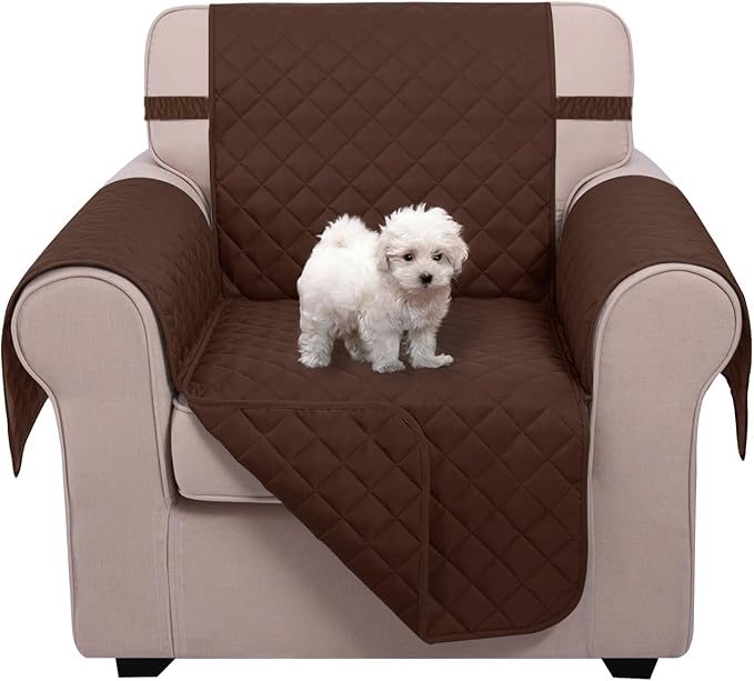 U-NICE HOME Reversible Oversized 28''Chair Covers, Pet Friendly, Elastic Straps by U-NICEHOME