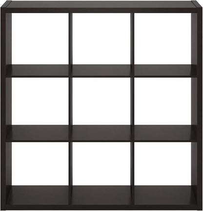 Furinno CUBICLE Book Shelf, 9-Cube Bookshelf, Extra Thick Frame Reversible - Image 11