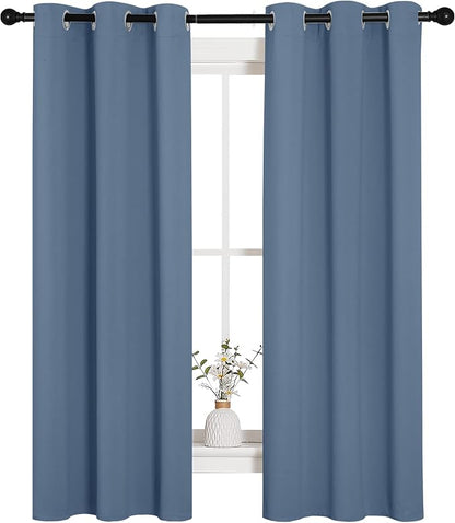 NICETOWN Kitchen Curtains Blackout Curtains & Drapes, Thermal Insulated Grommet - Image 2