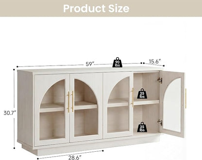 Fatmok Sideboard Buffet Cabinet - Image 2