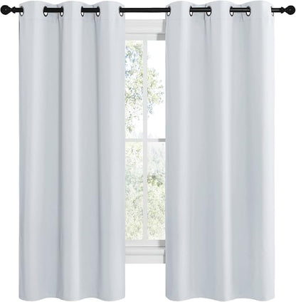 NICETOWN Room Darkening Draperies Curtains Panels, Window Treatment Thermal - Image 2