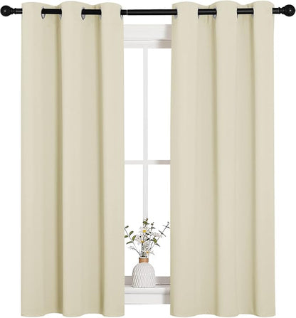 NICETOWN Room Darkening Draperies Window Curtain Panels, Thermal Insulated - Image 2