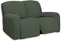 PureFit Super Stretch Loveseat Recliner Sofa Couch Cover by PureFit