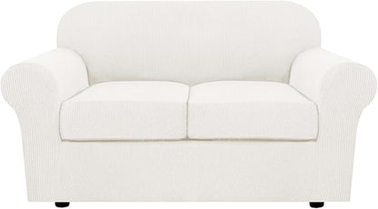 H.VERSAILTEX 3 Piece Stretch Sofa Covers by HVERSAILTEX