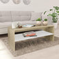 Scandinavian Coffee Table, 39.4" L x 15.7" W x 15.7" H, Small Living Room Table by Unknown
