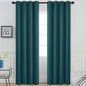 Yakamok Room Darkening Curtains 52x84 inch Length Dark Teal-Living Room | 2 by Yakamok