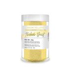 BAKELL Neon Yellow Edible Glitter, 25 Grams | TINKER DUST Edible Glitter | KOSHER Certified | 100% Edible Glitter | Cakes, Cupcakes, Cake Pops, Drinks, Dessert Vegan Glitter & Dusts (25g, Neon Yellow)
