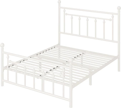 Allewie 14 Inch Queen Size Metal Platform Bed Frame - Image 9