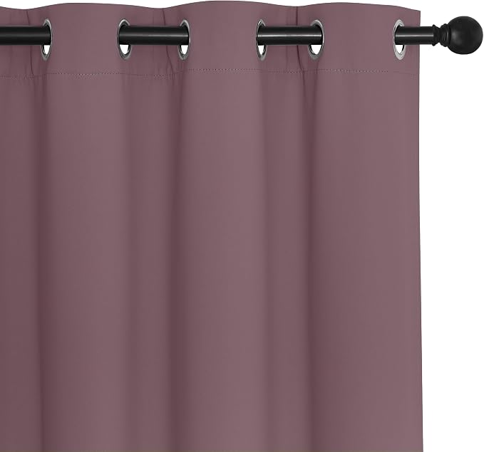 NICETOWN Door Curtain for Closet Doors 80 Inches Long 1 Panel, Room Divider - Image 7