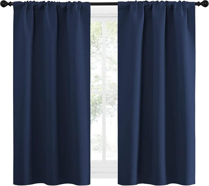 NICETOWN Kitchen Curtains, Short Blackout Curtains & Drapes, Thermal Insulated - Image 2