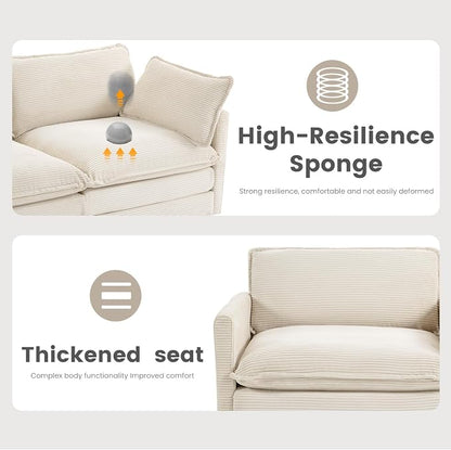 ROWHY Oversized Modular Sectional Sofa - Image 6