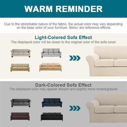 Turquoize 4 Piece Couch Cover Sofa Covers - Image 6