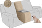 ALIECOM Recliner Sectional Couch Covers L Shape Stretch Corner Reclining by ALIECOM