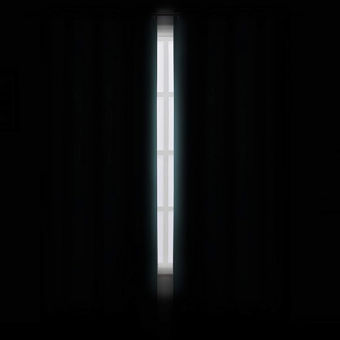 Blackout Curtains 66 x 95 inch/Sea Teal Curtains Set of 2 Panels/Thermal - Image 3