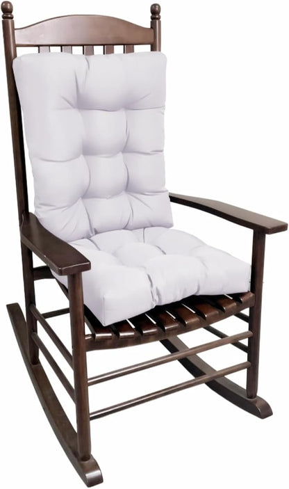 Chair Cushion Set for Rocking Chair, Rocking Chair Cushion, Overstuffed Seat by Unknown