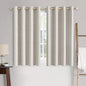 MIULEE 100% Blackout Linen Curtains by MIULEE