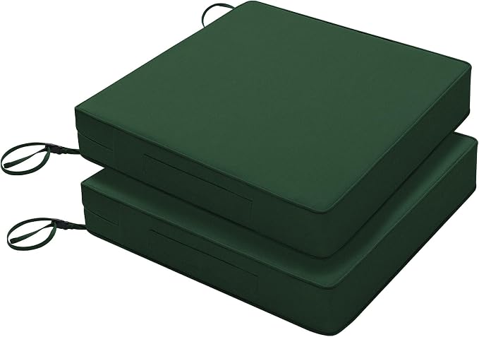 Favoyard Patio Chair Cushions 24 x 24 x 4 Inch Waterproof Outdoor Seat Cushions - Image 7
