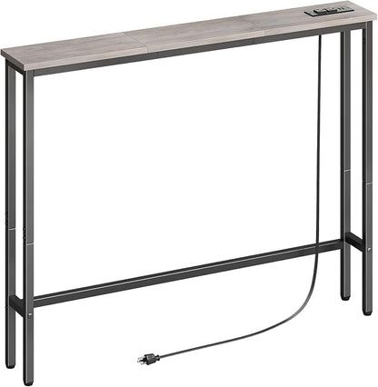 ELYKEN 5.9" Narrow Console Sofa Table by ELYKEN