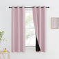 NICETOWN 100% Blackout Window Curtain Panels, Heat and Cold Blocking Drapes by NICETOWN