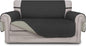 Easy-Going Reversible Couch Cover, 2 Cushion Sofa, Darkgray/Beige | Machine by Easy-Going